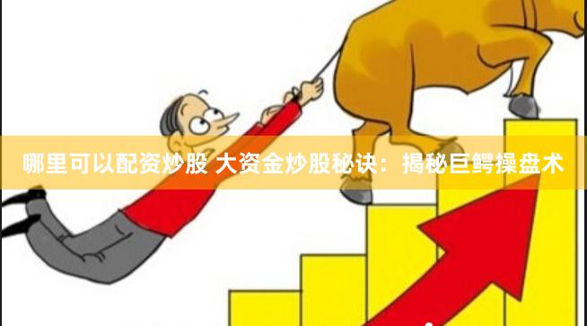 哪里可以配资炒股 大资金炒股秘诀：揭秘巨鳄操盘术