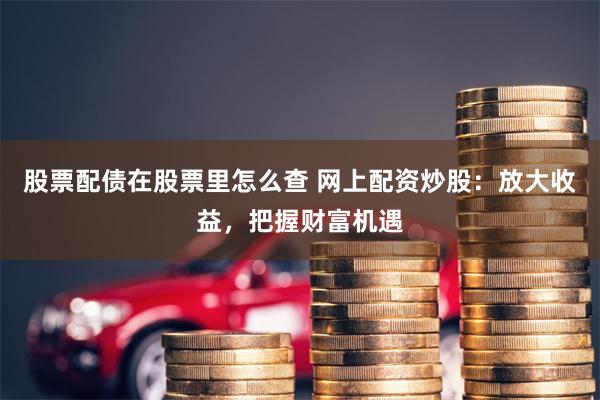 股票配债在股票里怎么查 网上配资炒股:放大收益,把握财富机遇