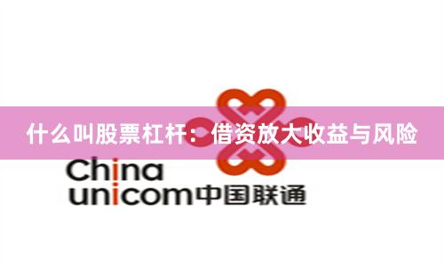 什么叫股票杠杆：借资放大收益与风险